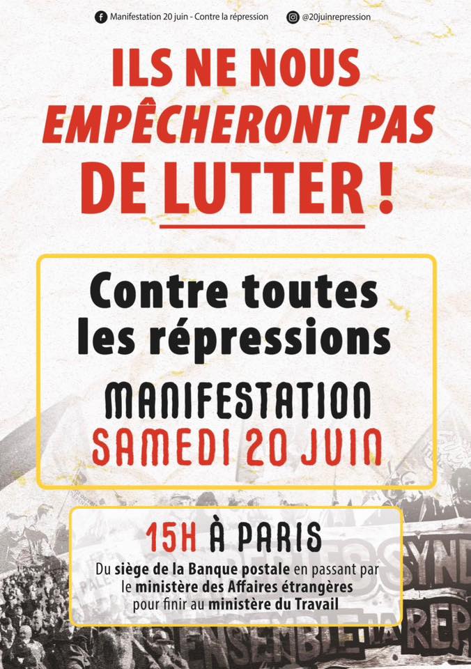 IIs ne nous empêcheront pas de lutter !