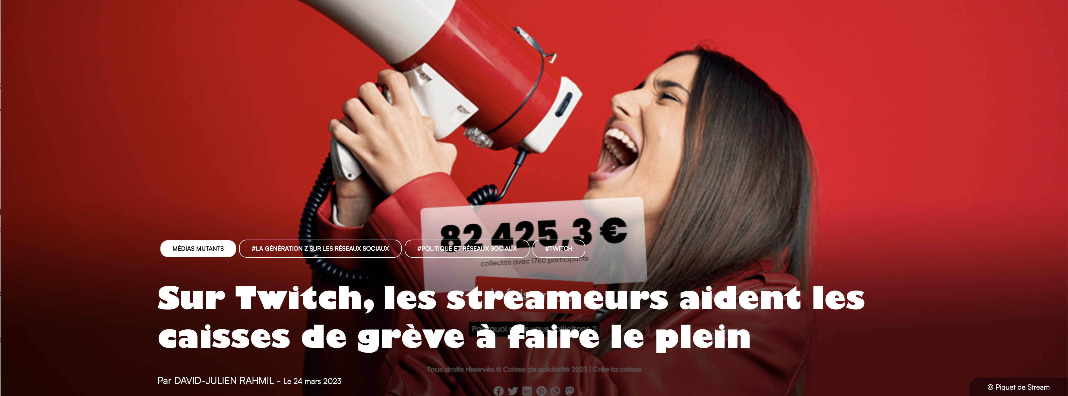 Sur Twitch, les streameurs aident les caisses de grève à faire le plein