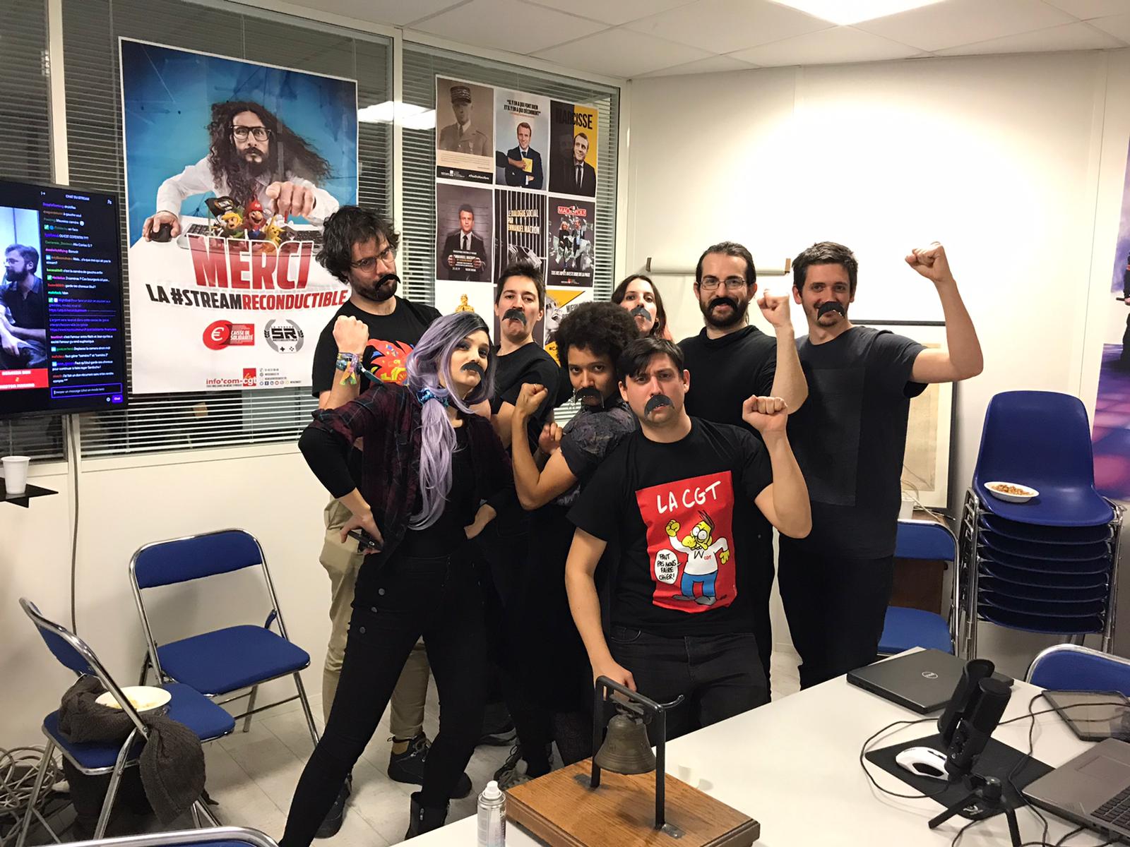 Revue de presse des luttes soutenues par la Caisse de solidarité